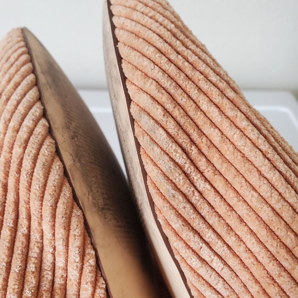 Coconuts‎ by Matisse Curdoroy Xander Flat Mules Natural Micro Cord Pointed-Toe - Picture 13 of 16